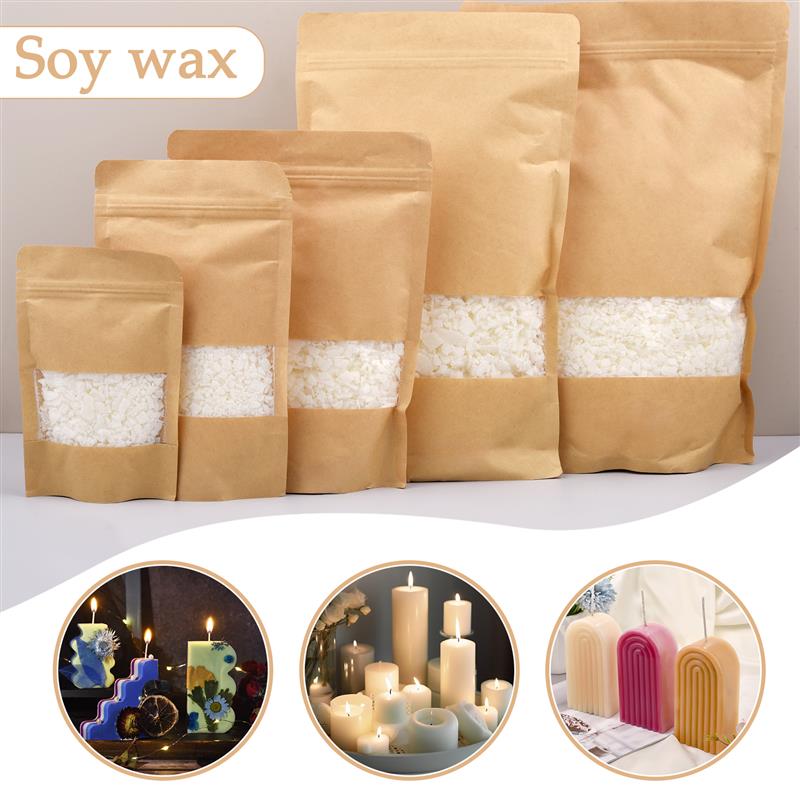 Soy Wax - 50-1000g Natural Pure Soy Wax Flake