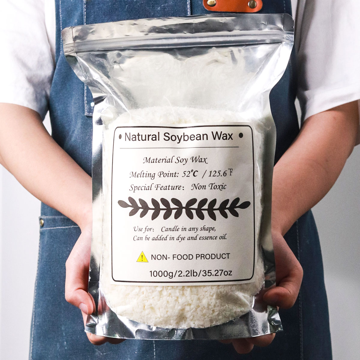 Soy Wax - 1KG Natural Soy Wax Granular Scented