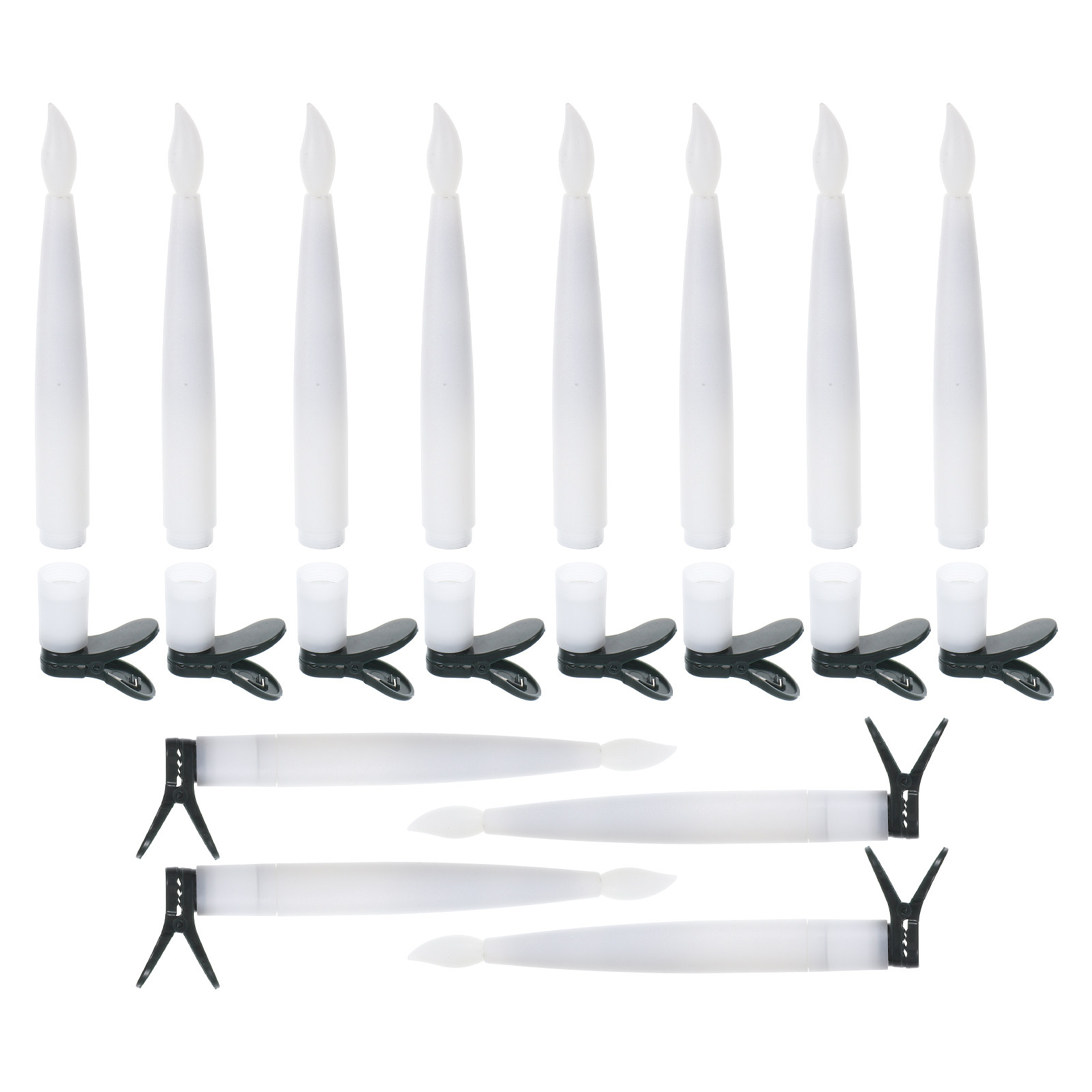 12Sets Christmas Tree LED Deco - đánh giá và giá Paraffin Wax