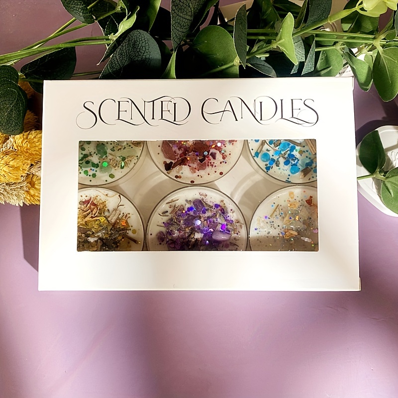 Set of 6 Scented Candles Fragr - đánh giá và giá Candle Fragrance