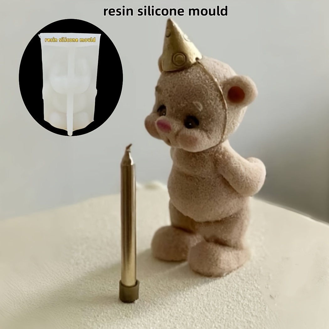 DNEJIU Cute Bear Silicone Mold - đánh giá và giá Candle Molds