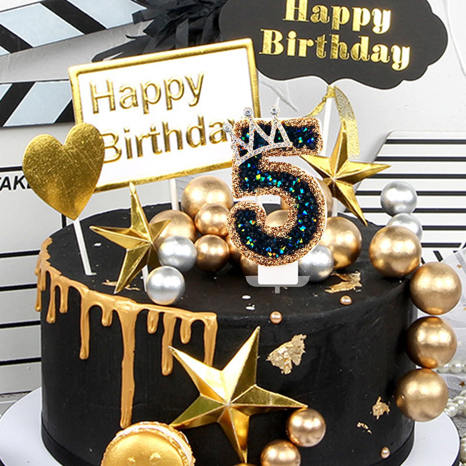 1pc Number 0-9 Birthday Candle - đánh giá và giá Paraffin Wax