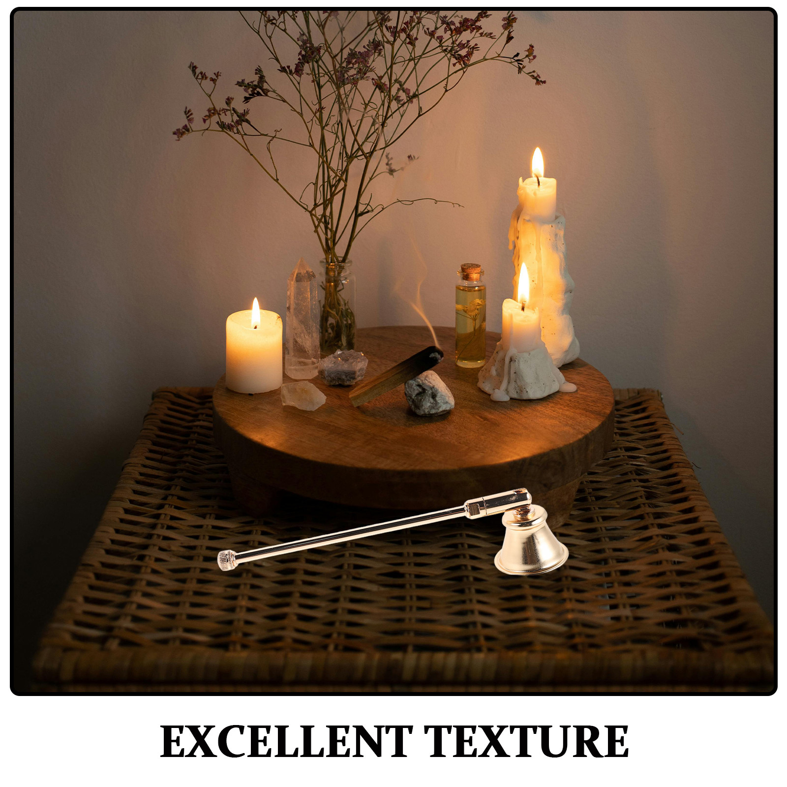 2Pcs Long Handle Metal Snuffer - đánh giá và giá Candle Wick